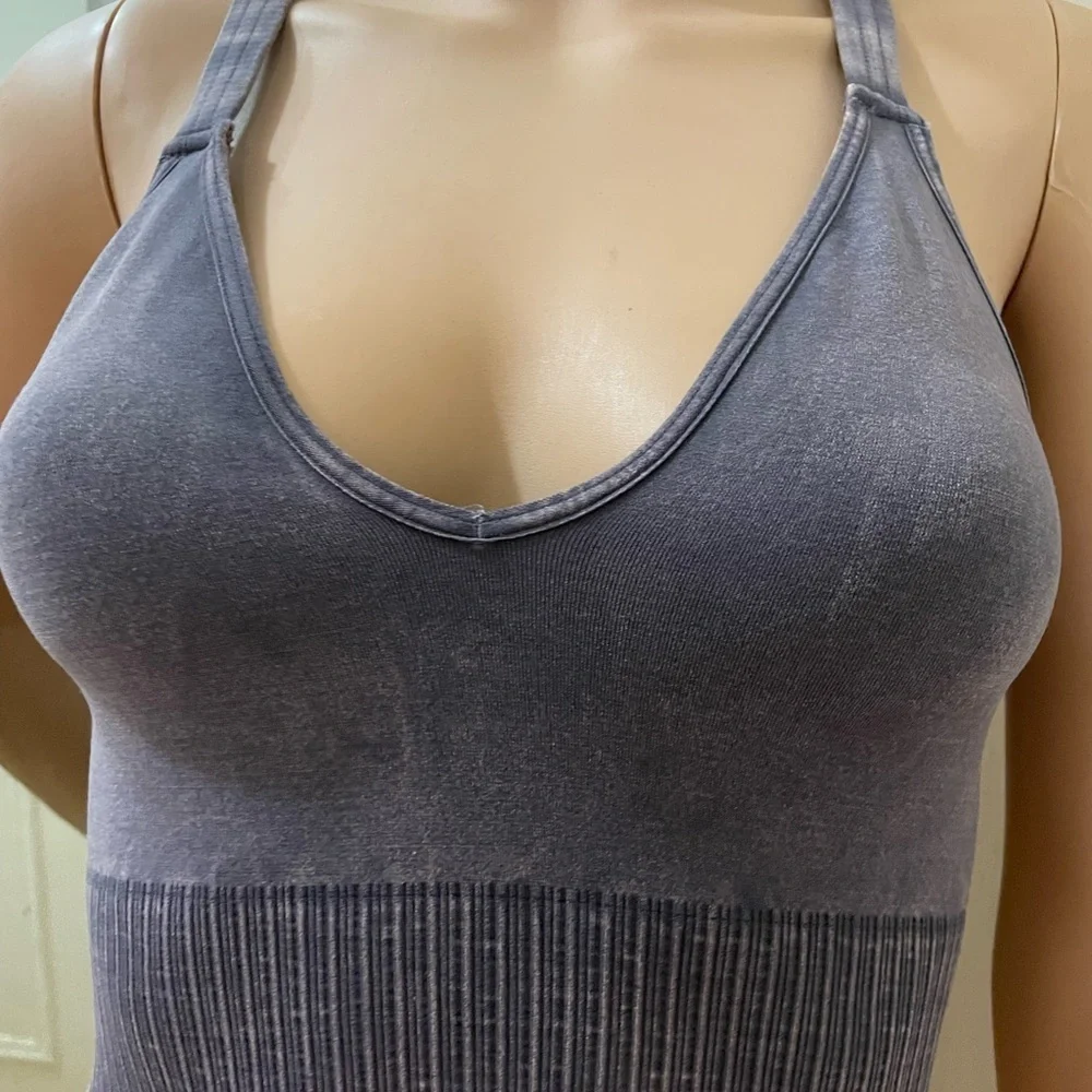 Free people movement Women's Gray top